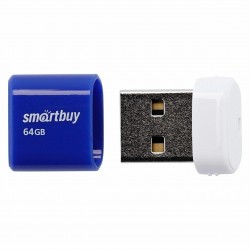 Флешка SmartBuy LARA USB 2.0 64GB (SB64GBLARA-B) (синий)
