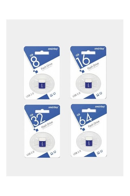 Флешка SmartBuy LARA USB 2.0 64GB (SB64GBLARA-B) (синий) 6