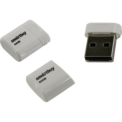 Флешка Smartbuy Lara USB 2.0 64GB (SB64GBLARA-W) (белый) 6