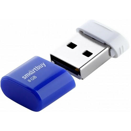Флешка Smartbuy Lara USB 2.0 8GB (SB8GBLARA-B) (синий) 9