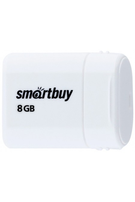 Флешка Smartbuy Lara USB 2.0 8GB (SB8GBLara-W) (белый) 1