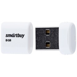 Флешка Smartbuy Lara USB 2.0 8GB (SB8GBLara-W) (белый)