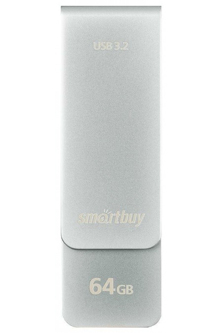 Флешка SMARTBUY M1 UFD 3.0/3.2 Gen.1 64GB (SB064GM1G) (серебристый) 