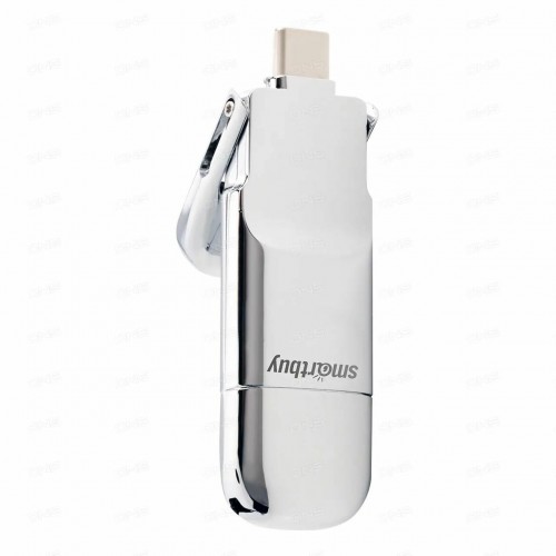 Флешка SMARTBUY M5 Dual Type-C/Type-A UFD 3.2 Gen.2 1TB (SB1TBM5) (серебристый) 6