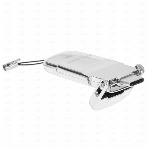 Флешка SMARTBUY M5 Dual Type-C/Type-A UFD 3.2 Gen.2 512GB (SB512GBM5) (серебристый) 3