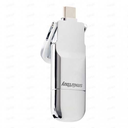 Флешка SMARTBUY M5 Dual Type-C/Type-A UFD 3.2 Gen.2 512GB (SB512GBM5) (серебристый) 5