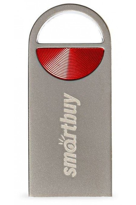Флешка SMARTBUY MC8 (SB016GBMC8) UFD 2.0 16GB (серебристый/красный) 