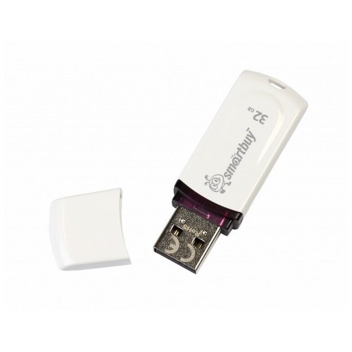 Флешка Smartbuy Paean USB 2.0 32GB (SB32GBPN-W) (белый) 2