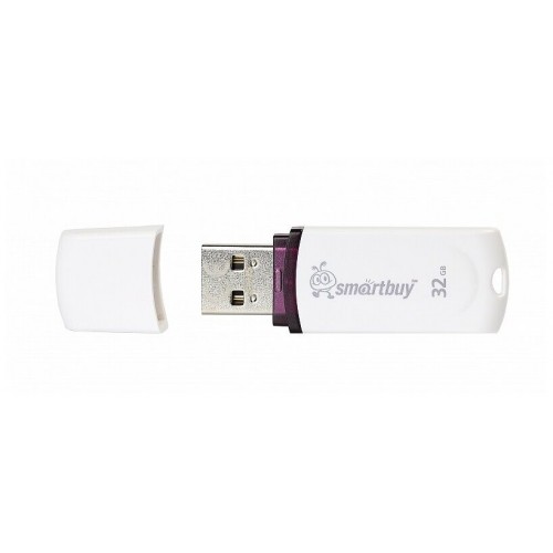 Флешка Smartbuy Paean USB 2.0 32GB (SB32GBPN-W) (белый) 3