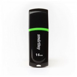 Флешка SmartBuy Paean USB2.0 16GB (SB16GBPN-K) (черный)