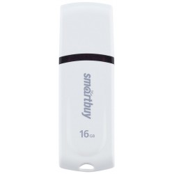 Флешка SmartBuy Paean USB2.0 16GB (SB16GBPN-W) (белый)
