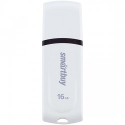 Флешка SmartBuy Paean USB2.0 16GB (SB16GBPN-W) (белый)
