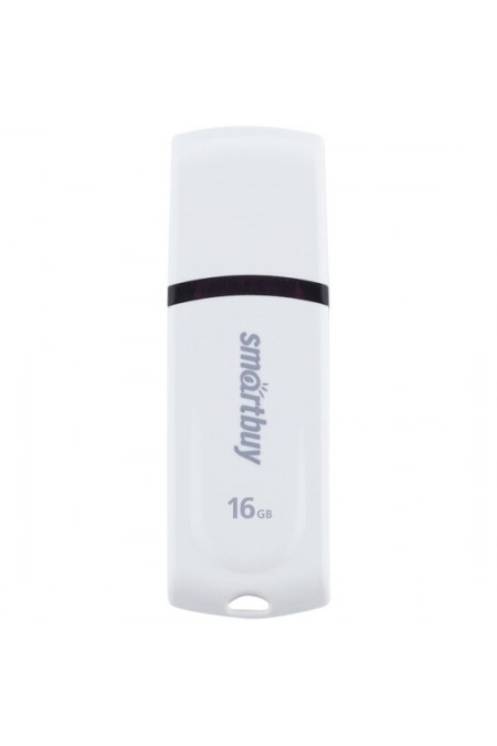 Флешка SmartBuy Paean USB2.0 16GB (SB16GBPN-W) (белый) 