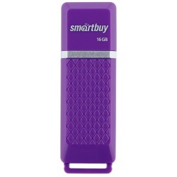 Флешка SmartBuy Quartz USB 2.0 16GB (SB16GBQZ-V) (фиолетовый)