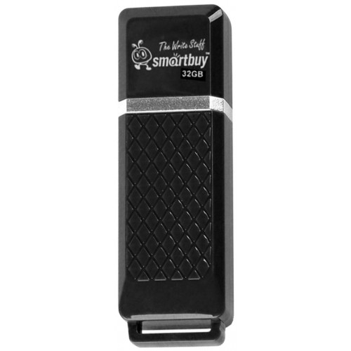 Флешка Smartbuy Quartz USB 2.0 32GB (SB32GBQZ-K) (черный) 2