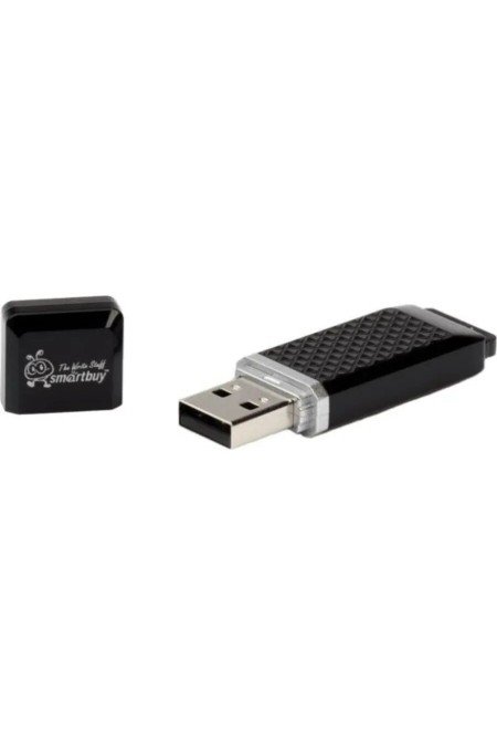 Флешка Smartbuy Quartz USB 2.0 64GB (SB64GBQZ-K) (черный) 4