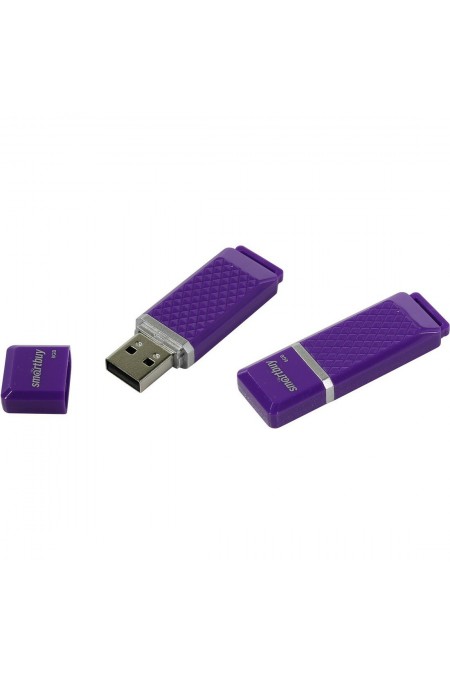 Флешка SmartBuy Quartz USB 2.0 8GB (SB8GBQZ-V) (фиолетовый) 