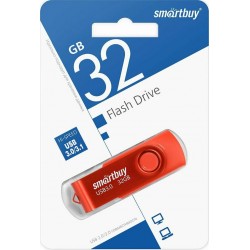 Флешка SMARTBUY (SB032GB3TWR) UFD 3.0/3.1 32GB (красный)