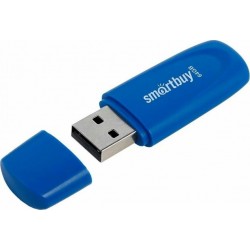 Флешка SMARTBUY (SB064GB2SCB) UFD 2.0 64GB (синий)