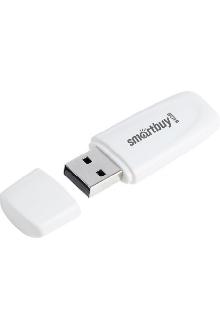 Флешка SMARTBUY (SB064GB2SCW) UFD 2.0 64GB (белый) 1