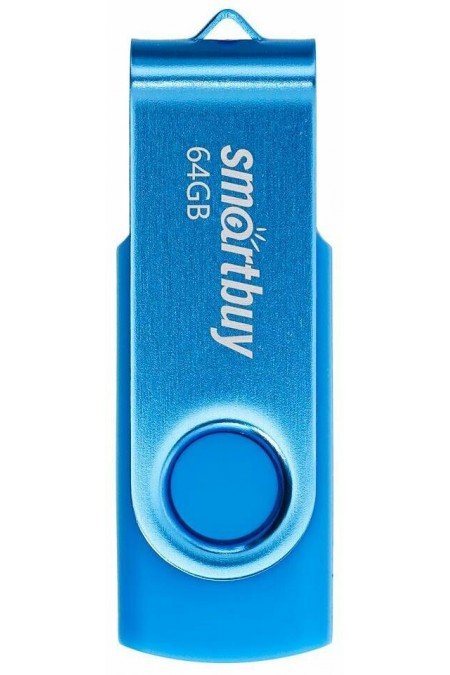 Флешка SMARTBUY (SB064GB2TWB) UFD 2.0 64GB (синий) 
