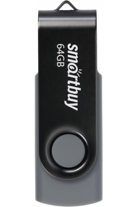 Флешка SMARTBUY (SB064GB2TWK) UFD 2.0 64GB (черный) 