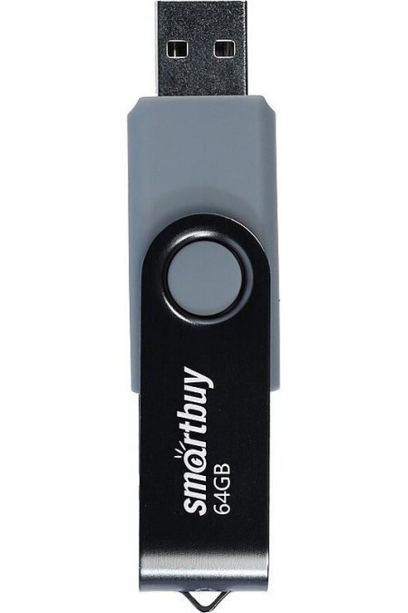 Флешка SMARTBUY (SB064GB2TWK) UFD 2.0 64GB (черный) 1