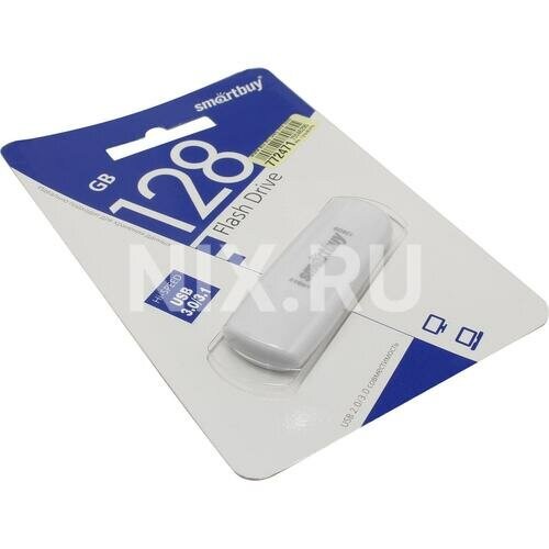 Флешка SMARTBUY (SB128GB3SCW) UFD 3.0/3.1 128GB (белый) 4