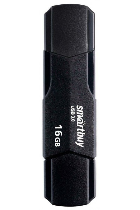 Флешка SMARTBUY (SB16GBCLU-K3) UFD 3.0/3.1 16GB (черный) 