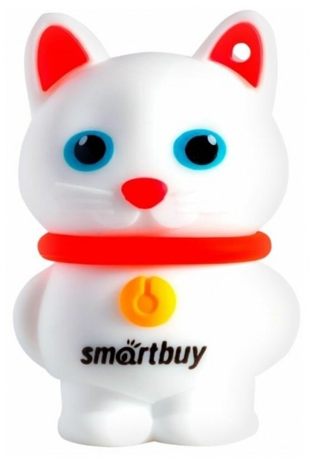 Флешка SMARTBUY (SB32GBCATW) USB 2.0 32GB (белый) 1