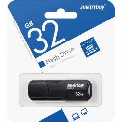 Флешка SMARTBUY (SB32GBCLU-K3) UFD 3.0/3.1 32GB (черный)