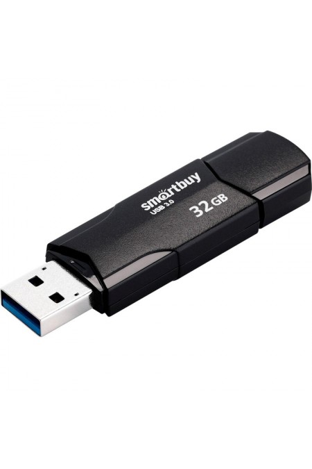 Флешка SMARTBUY (SB32GBCLU-K3) UFD 3.0/3.1 32GB (черный) 1