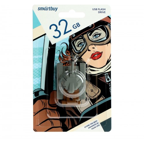 Флешка SMARTBUY (SB32GBTN) UFD 2.0 32GB (танк) 9