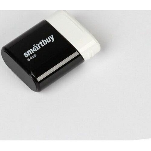 Флешка SMARTBUY (SB64GBLARA-K) USB 2.0 64GB (черный) 