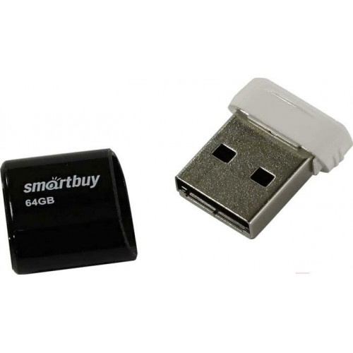 Флешка SMARTBUY (SB64GBLARA-K) USB 2.0 64GB (черный) 7