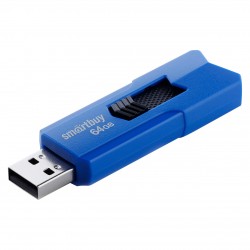 Флешка SMARTBUY (SB64GBST-B) USB 2.0 64GB (синий)