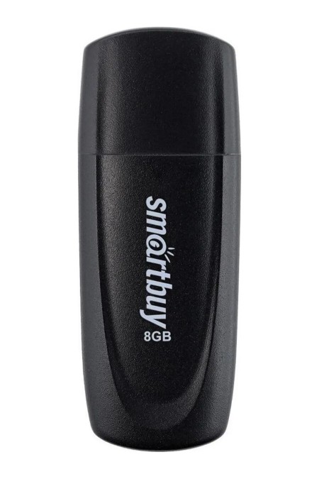 Флешка SMARTBUY Scout UFD 2.0 8GB (SB008GB2SCK) (черный) 2
