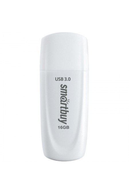 Флешка SMARTBUY Scout UFD 3.0/3.1 16GB (SB016GB3SCW) (белый) 1