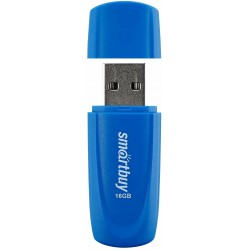 Флешка SmartBuy Scout USB 2.0 16GB (SB016GB2SCB) (голубой)