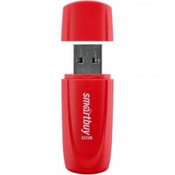 Флешка SmartBuy Scout USB 2.0 32GB (SB032GB2SCR) (красный)