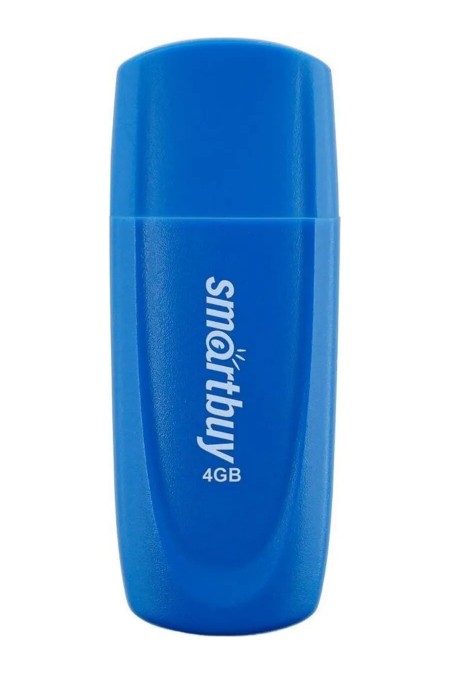 Флешка SMARTBUY Scout USB 2.0 4GB (SB004GB2SCB) (синий) 