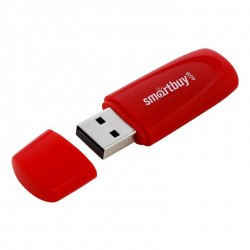 Флешка SmartBuy Scout USB 2.0 4GB (SB004GB2SCR) (красный)