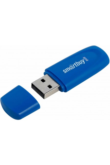 Флешка SmartBuy Scout USB 2.0 8GB (SB008GB2SCB) (синий) 1