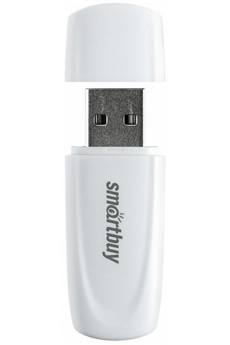 Флешка SmartBuy Scout USB 2.0 8GB (SB008GB2SCW) (белый) 