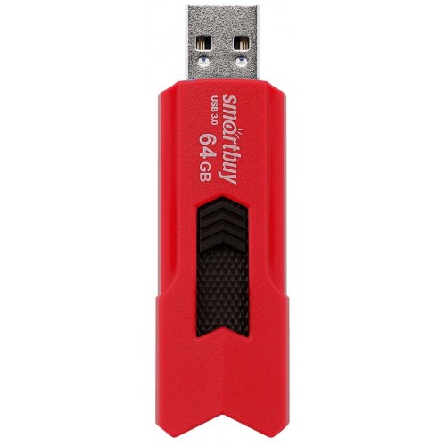 Флешка Smartbuy Stream USB 2.0 64GB (SB64GBST-R3) (красный) 1