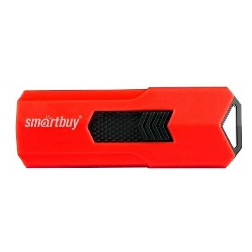 Флешка Smartbuy Stream USB 2.0 64GB (SB64GBST-R3) (красный) 2