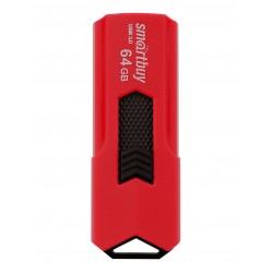 Флешка Smartbuy Stream USB 2.0 64GB (SB64GBST-R3) (красный)