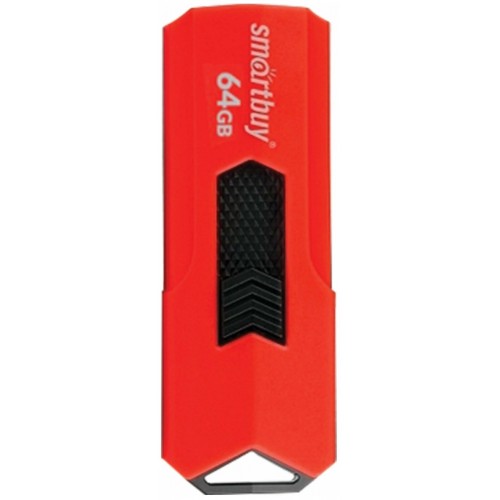 Флешка Smartbuy Stream USB 2.0 64GB (SB64GBST-R3) (красный) 9