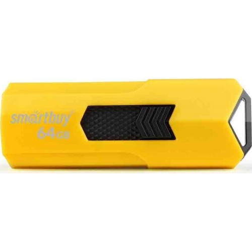 Флешка Smartbuy Stream USB 2.0 64GB (SB64GBST-Y) (желтый) 3