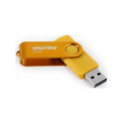 Флешка SMARTBUY Twist UFD 2.0 8GB (SB008GB2TWY) (желтый)